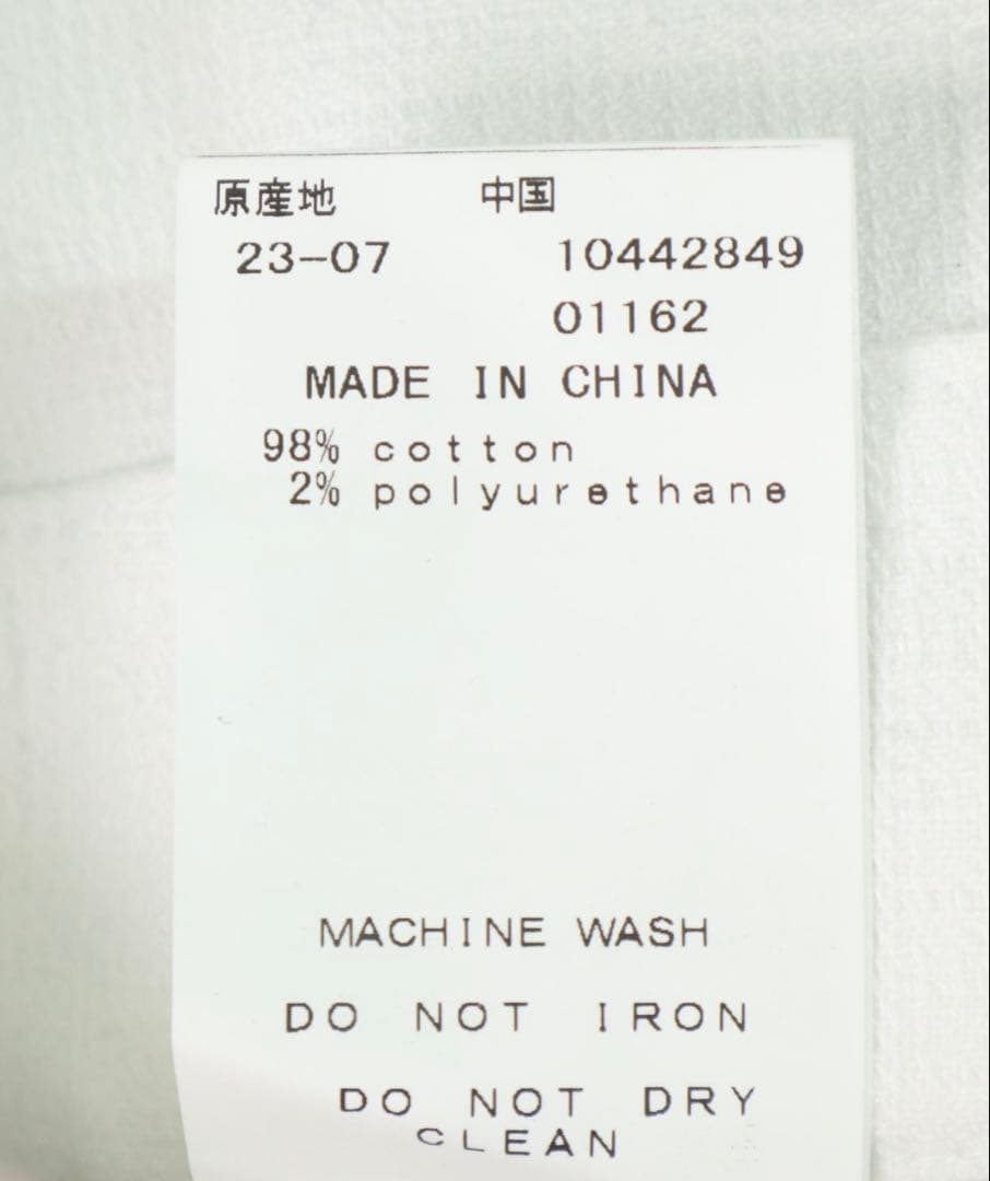 パーリーゲイツ ストレッチパンツ　ホワイト　７