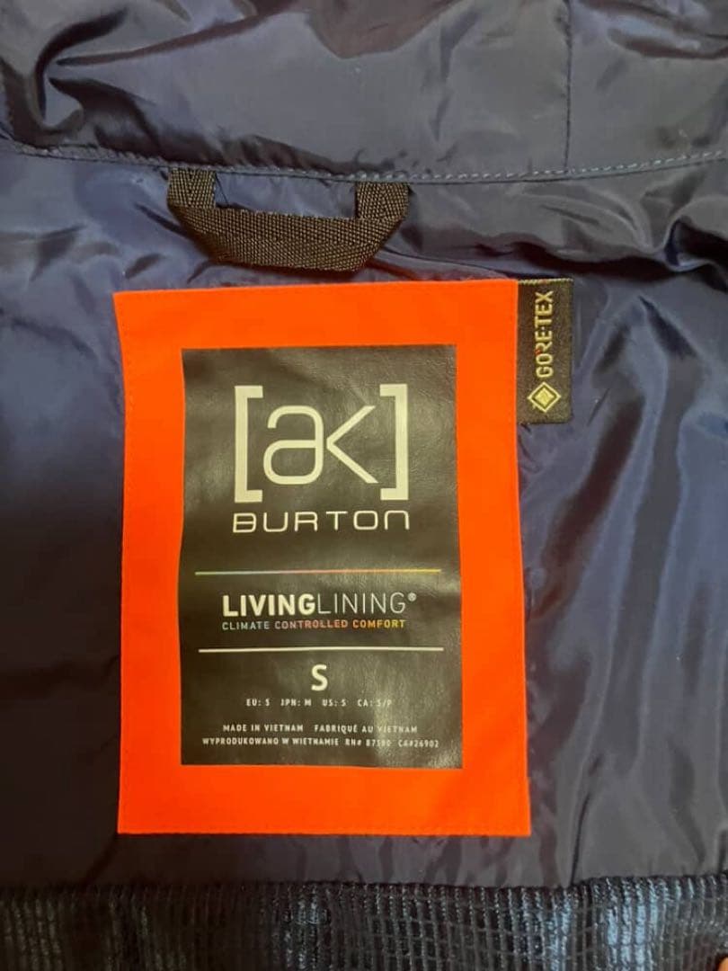 スノーボード Burton [ak] GORE-TEX LIVINGLINING S
