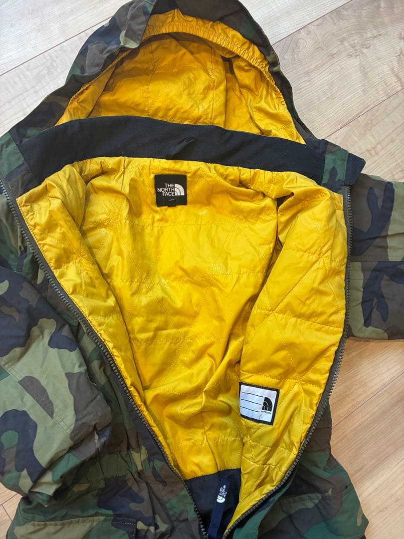 The North Face 迷彩柄スノーウェア110 120 130