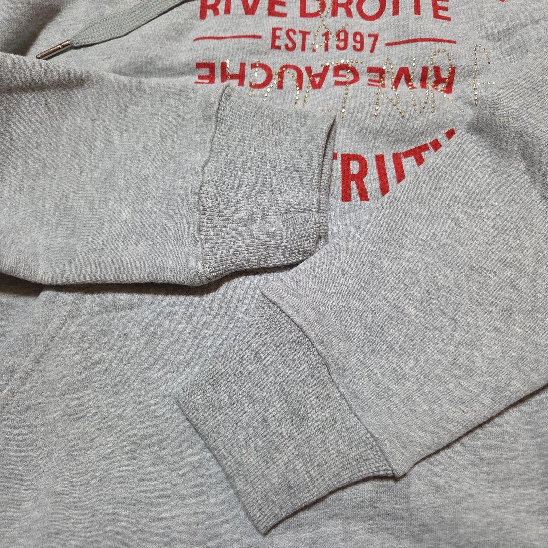 新品タグ付き ZADIG & VOLTAIRE グレー フード付きパーカー