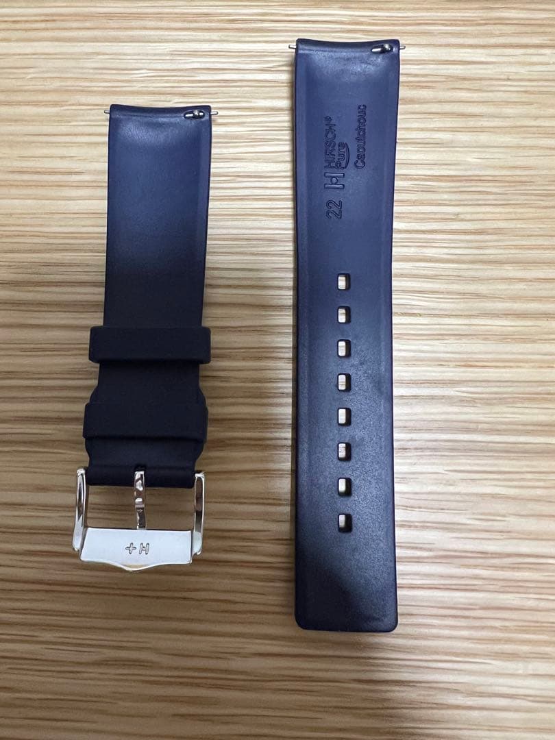 【未使用品】ヒルシュ ピュア カウチューク ラバーバンド 22／20 mm