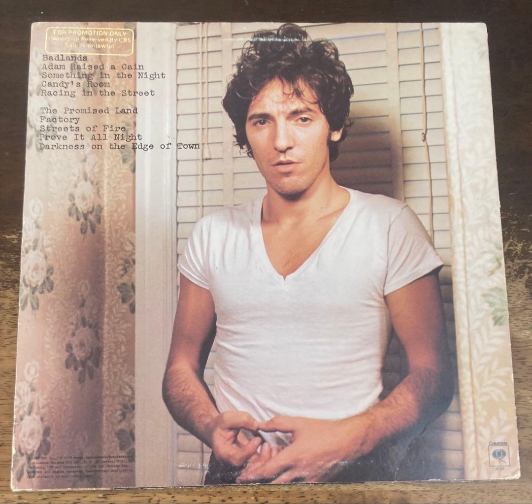 ◾️究極!!最高音質USオリジナル白ラベルプロモ盤■BRUCE SPRINGSTE