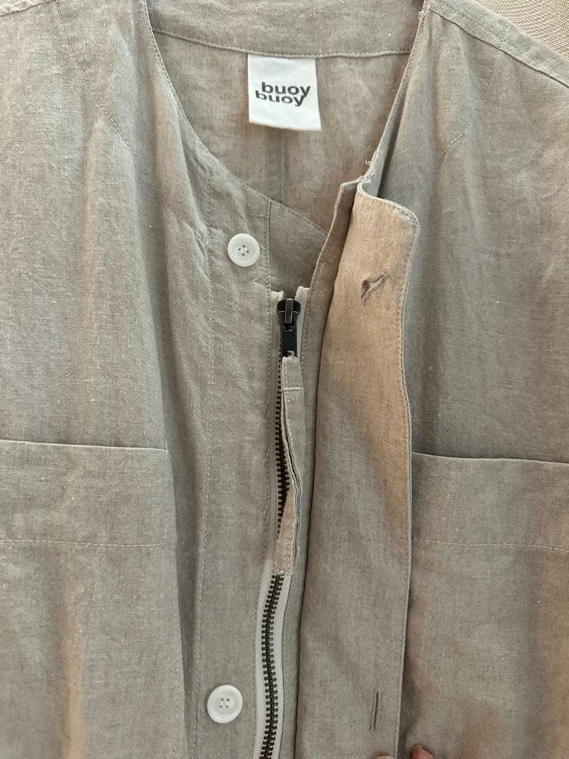 buoy buoy リネンベスト