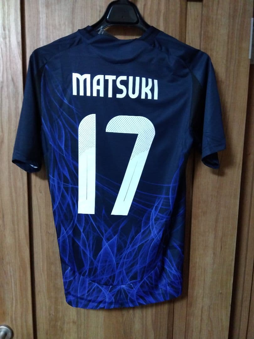 Y-3 日本代表シャツ サッカー　サムライブルー　松木 玖生