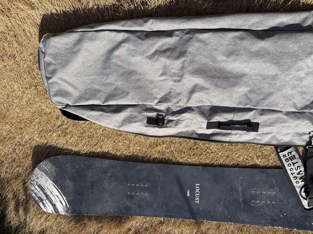 スノーボード　148 CROOJA locust 技系　2024 バック付