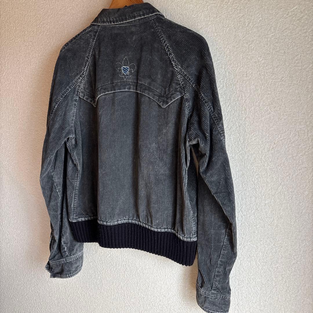 DIESEL コーデュロイジャケット Lサイズ グレー