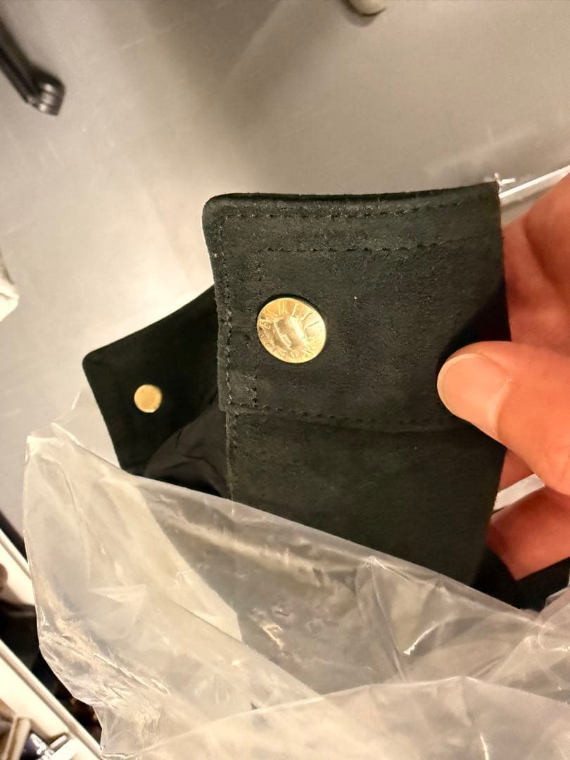 Emmeti ユーリ　スエード シングルライダースジャケット ブラック