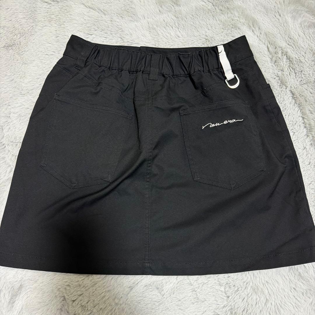 【美品】New Era 黒 スカート レディース　L