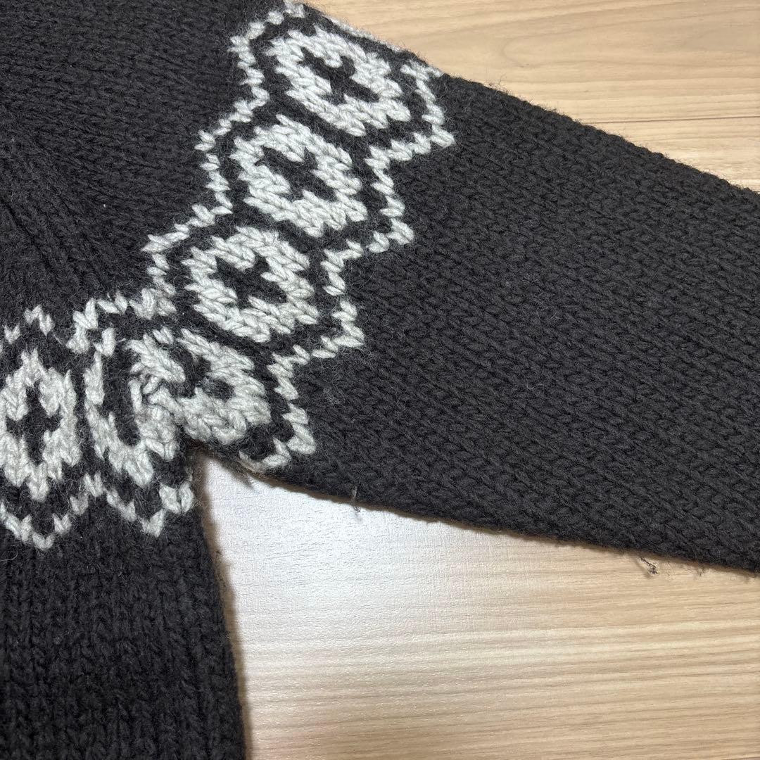 シ*マ様 Blacker By Steven Alan カウチンセーター L ネ