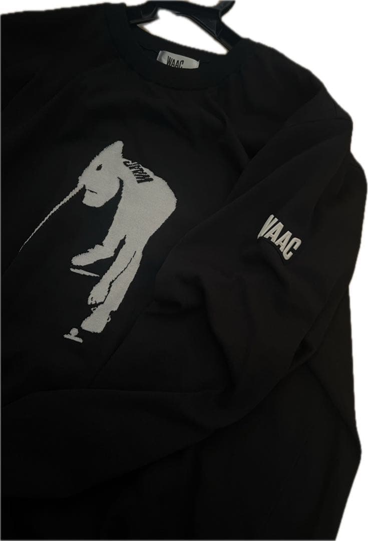 waac 長袖　トップス　ブラック　新品