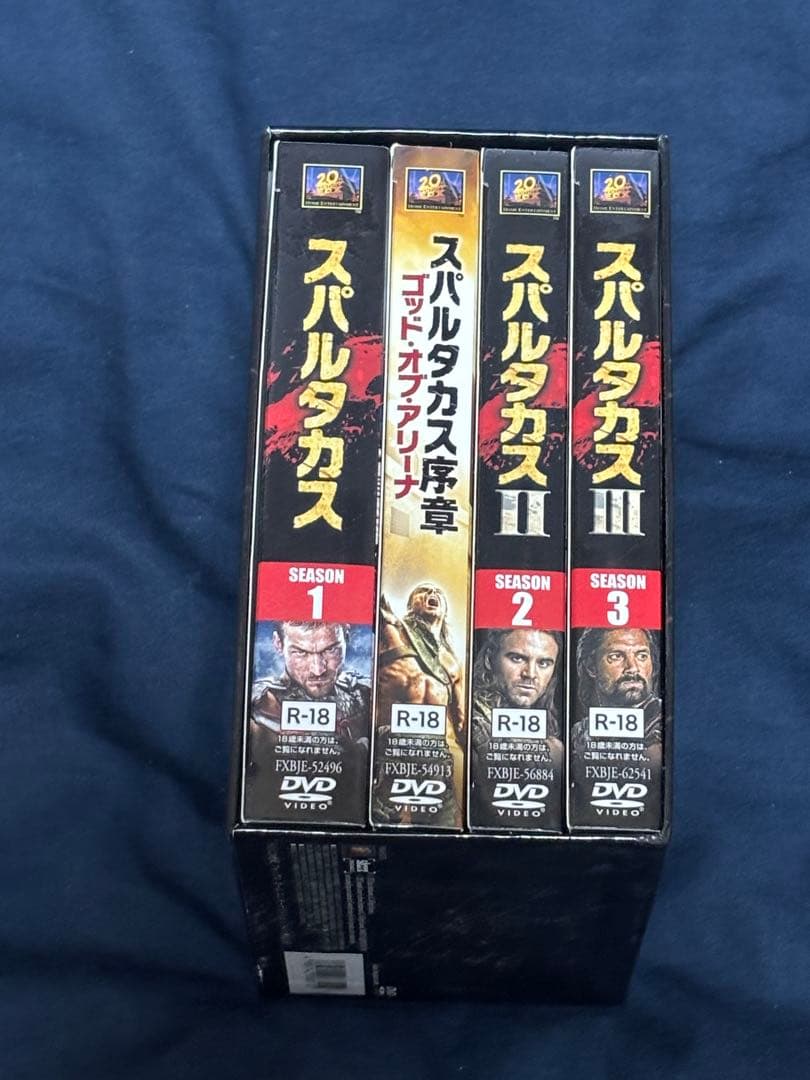 スパルタカス　コンプリートコレクション　DVD