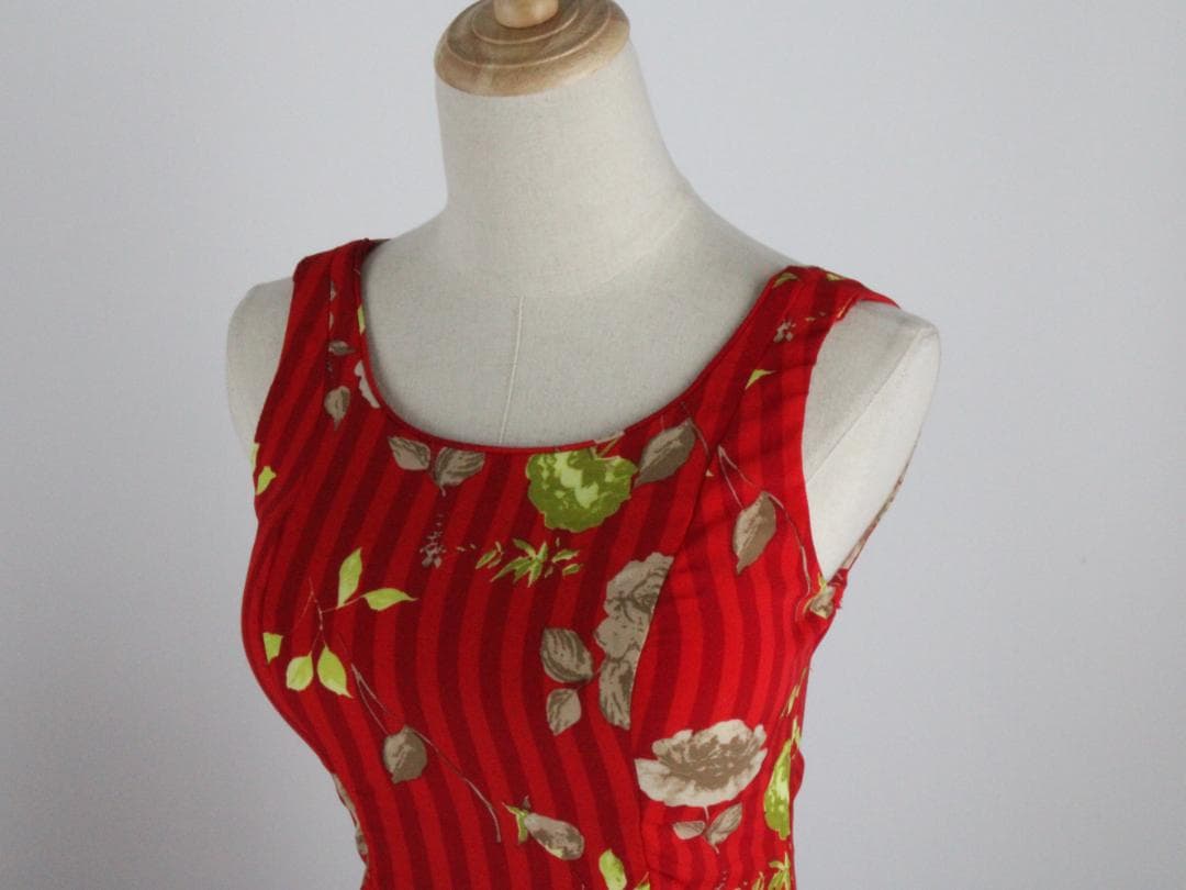 【美品 スペイン製 フラメンコ衣装】ストライプ MOLINA モリーナ ドレス