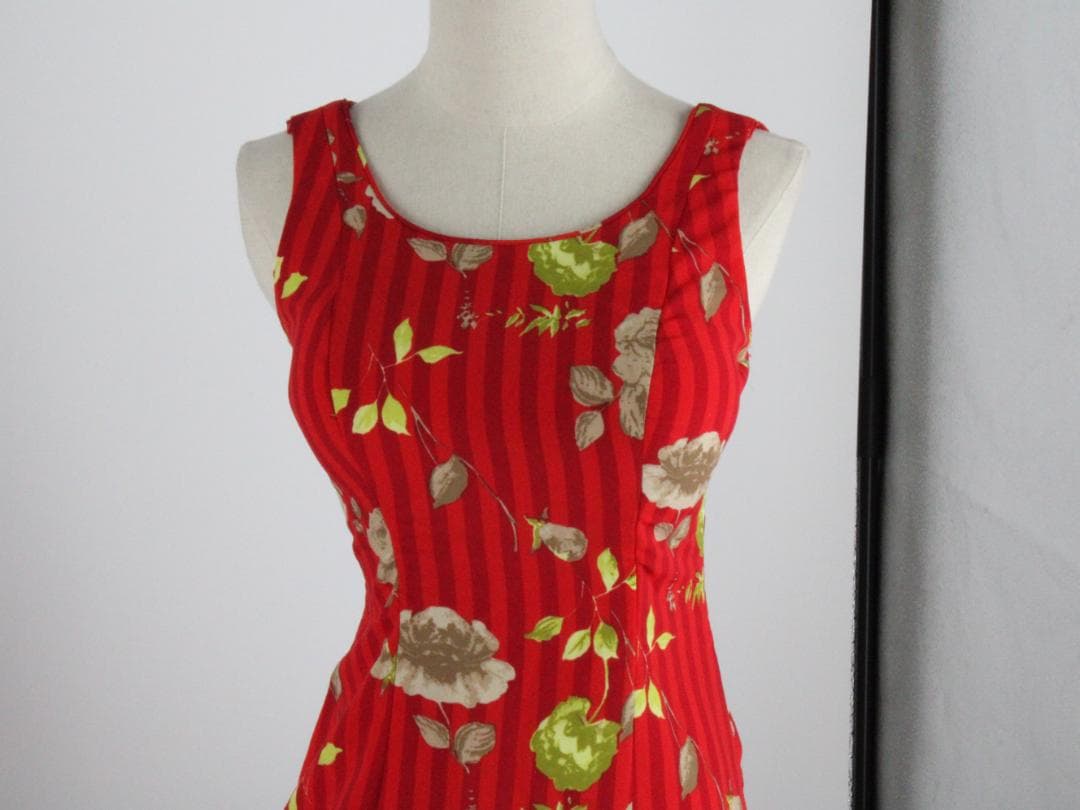 【美品 スペイン製 フラメンコ衣装】ストライプ MOLINA モリーナ ドレス