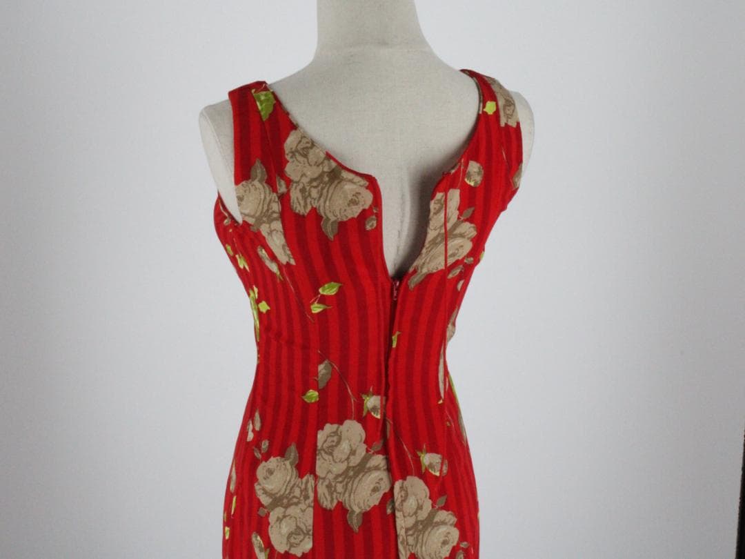 【美品 スペイン製 フラメンコ衣装】ストライプ MOLINA モリーナ ドレス