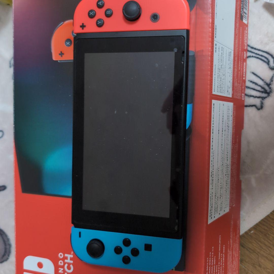 Nintendo Switch 本体 ネオンレッド・ブルー