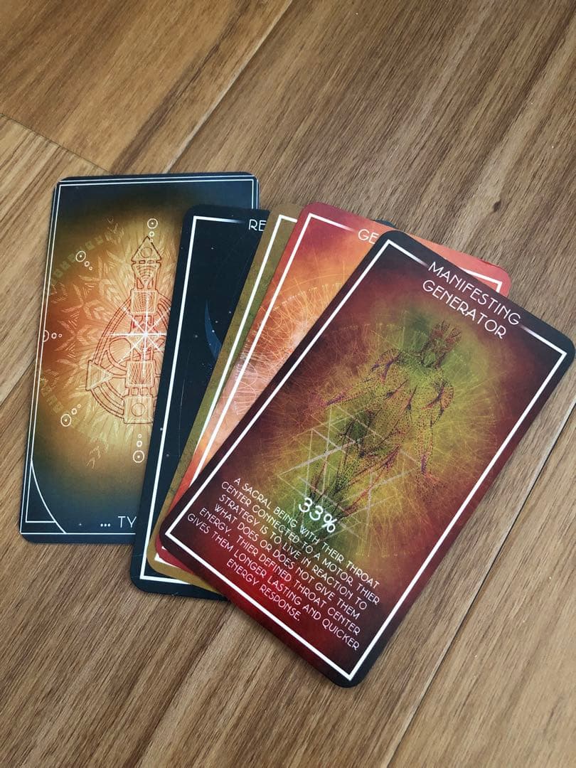 【海外製】HUMAN DESIGN DECK ヒューマン・デザイン・デッキ