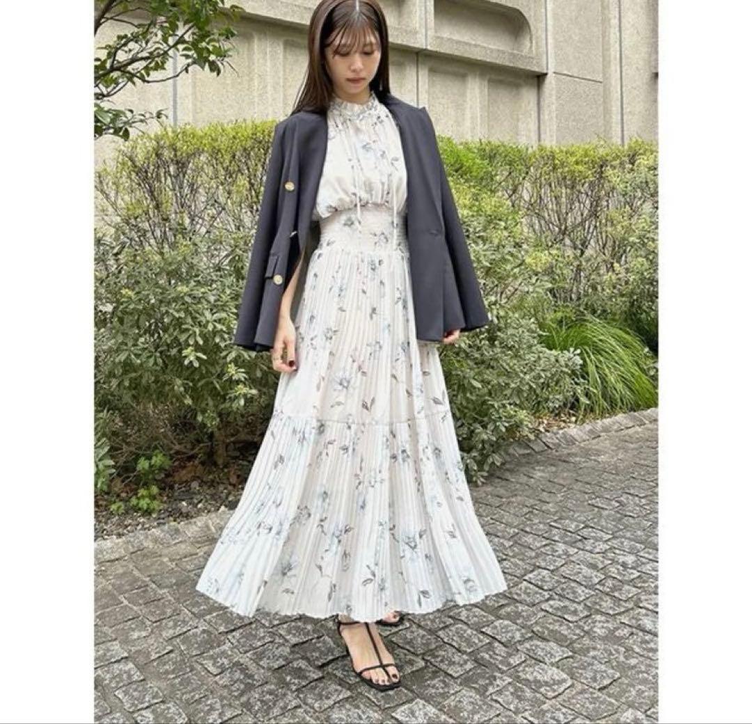 SNIDEL スナイデル Sustainable20周年プリントワンピ R 35