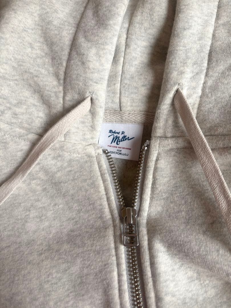 【miller×lulu】スウェットパーカー