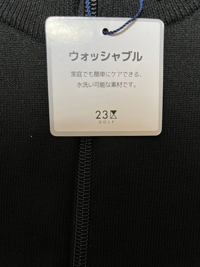 23区ゴルフMニットブルゾン　ジャンパー