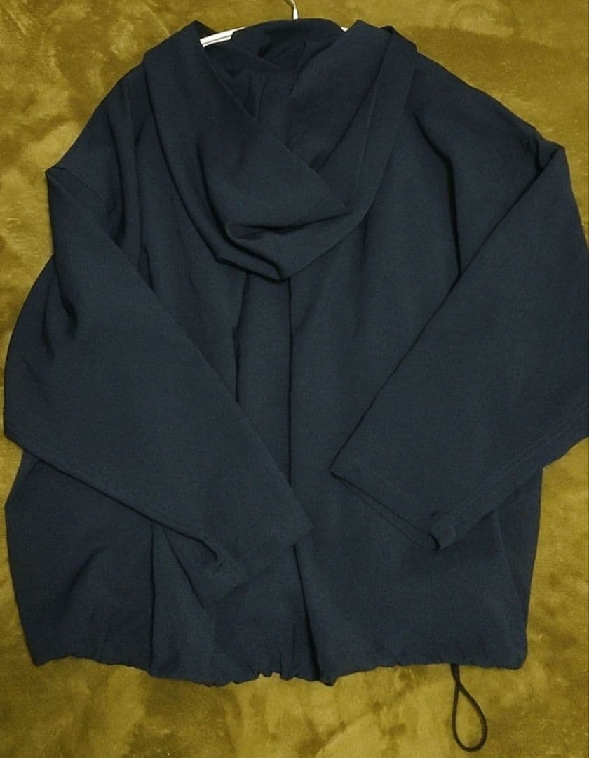 【なあ様】ビアズリー　パーカープルオーバー　ネイビー