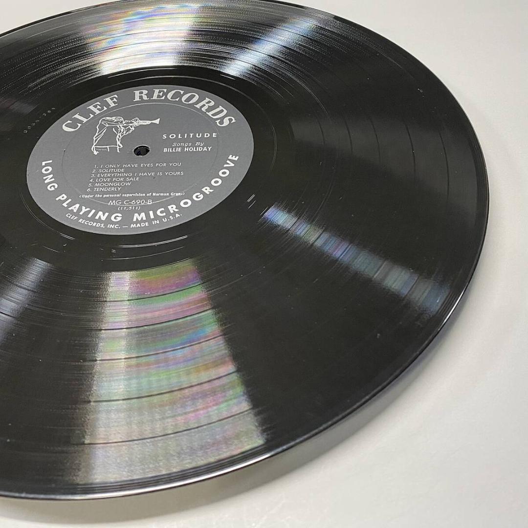 ★至高の逸品【USオリジナル／MONO／深溝】 ビリー・ホリデイ／ ソリチュード