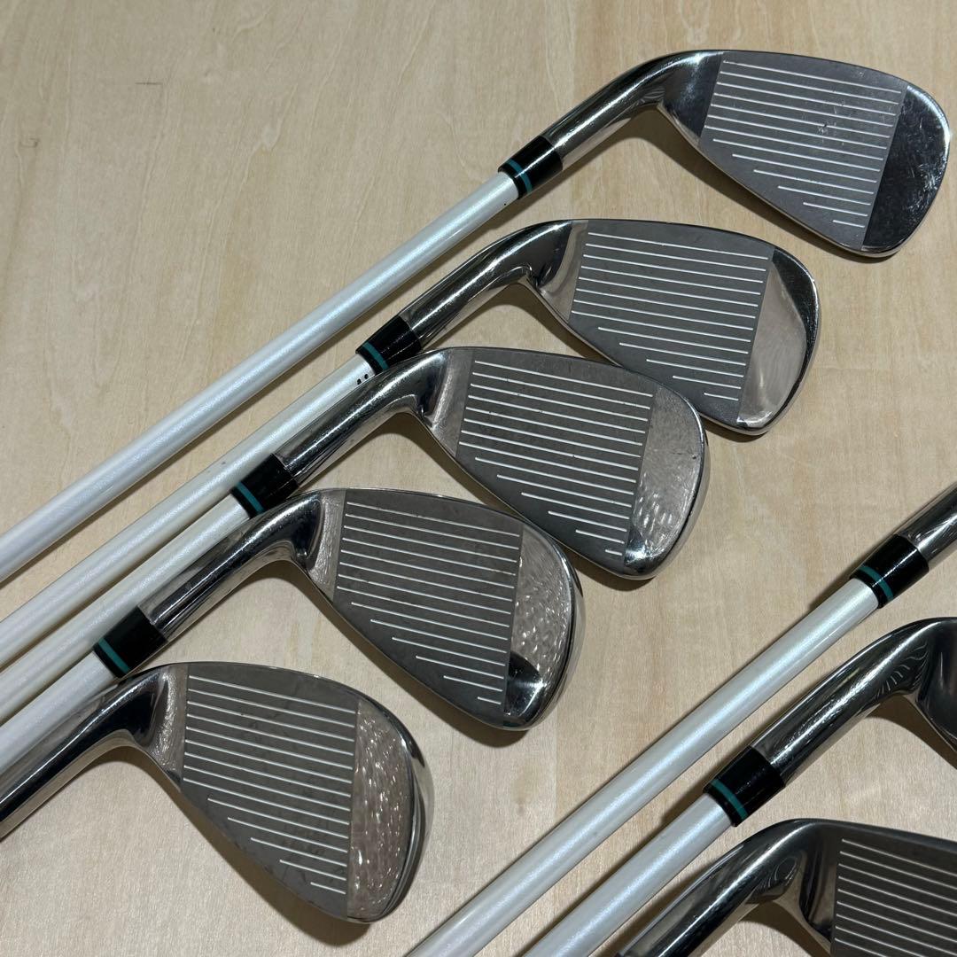 美品ワールドイーグルWORLD EAGLEレディース WE-G510ゴルフ11本