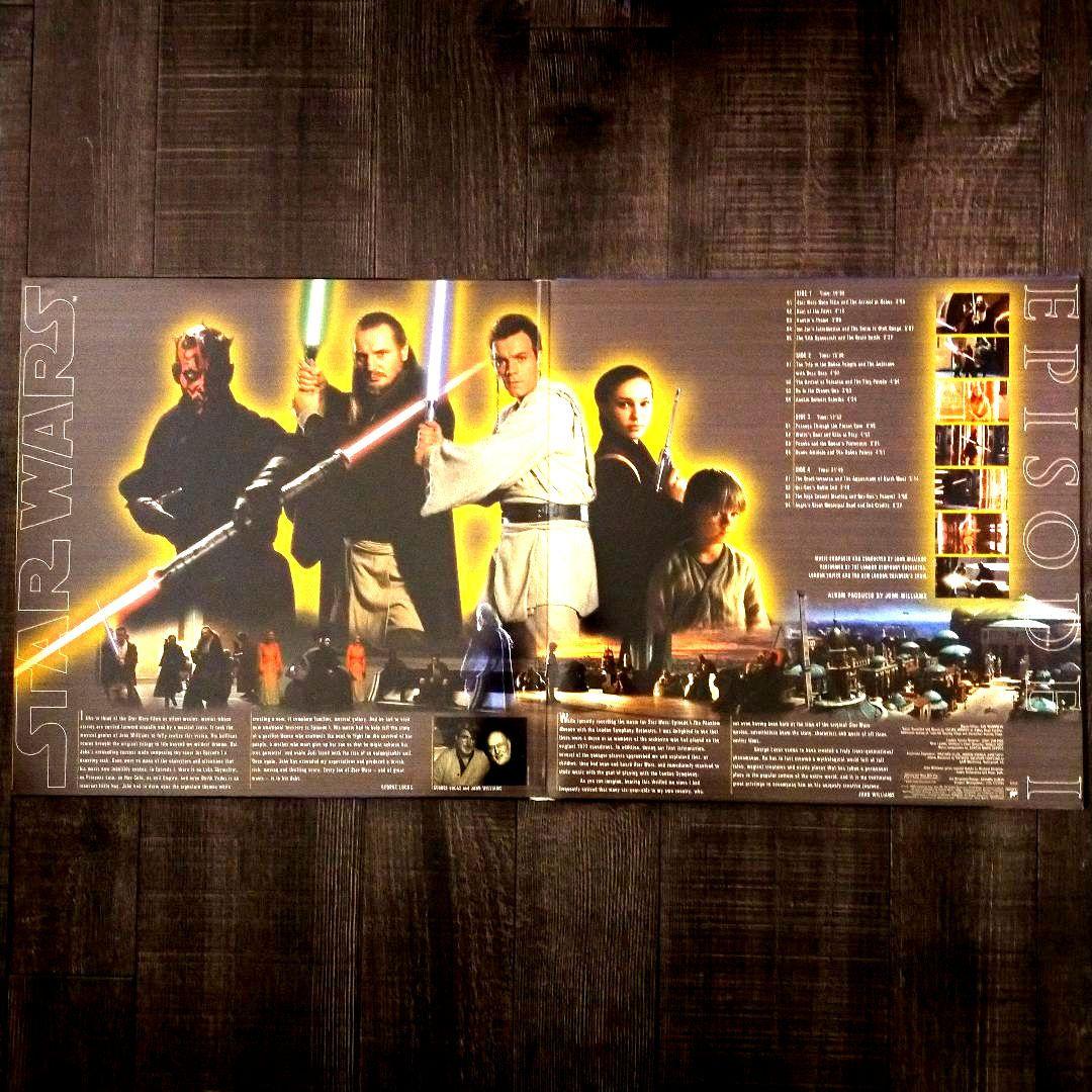 [サントラ]★STAR WARS EPISODE I★LP2枚組