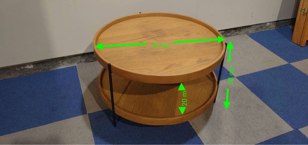 東京都23区送料込 ◆ HUMLA コーヒーテーブル(TP04835)
