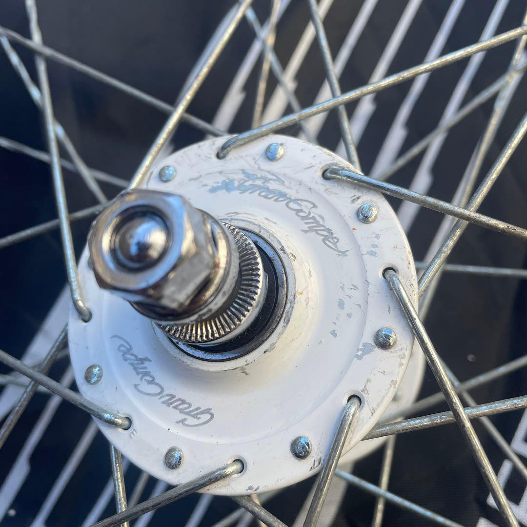 グランコンペハブ　700cホイール　ピスト　固定