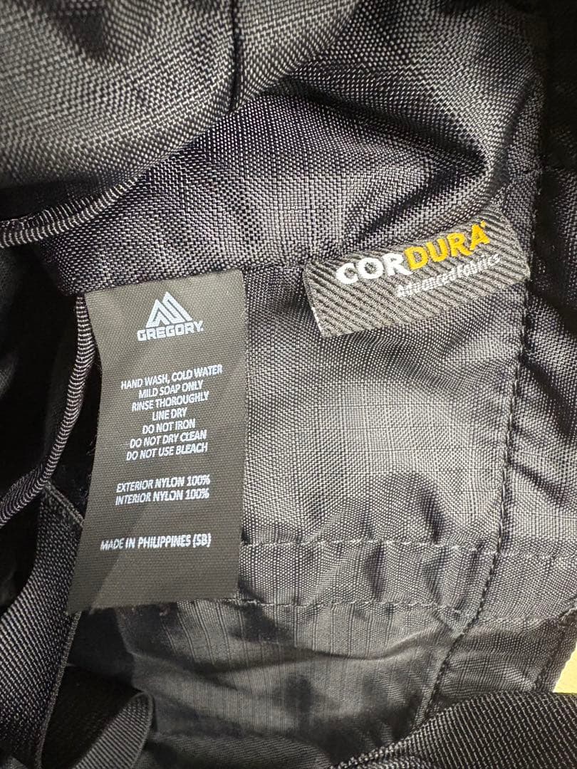GREGORY ブラック カートバッグ