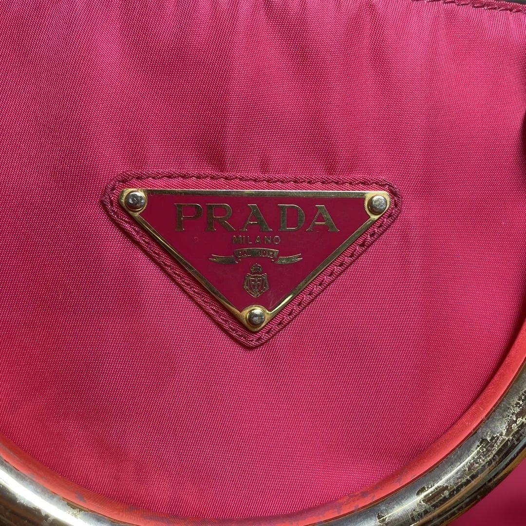 90s 超希少PRADA ピンク バッグ
