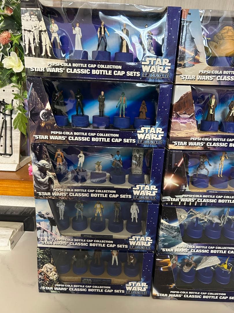 【期間限定1500円引】ペプシ スターウォーズ クラシックボトルキャップ全10種