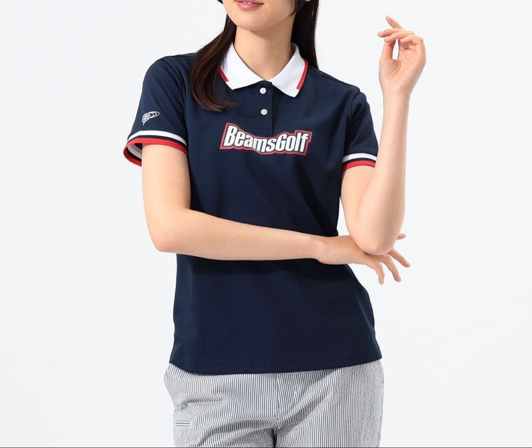 新品タグ付き　ビームスゴルフ　レディース　半袖ポロシャツ　L