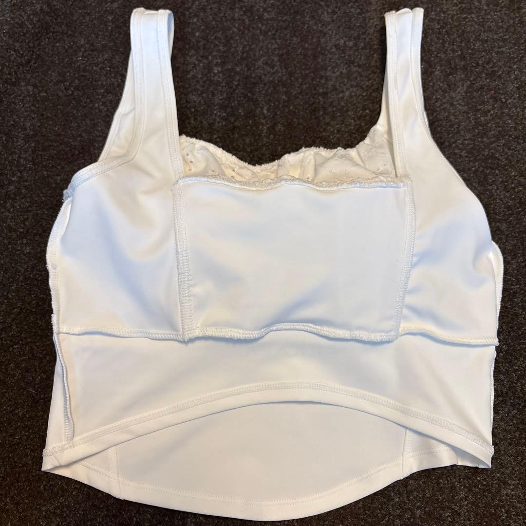 SUKALA スカーラ フラワーレースブラトップ S オフホワイト