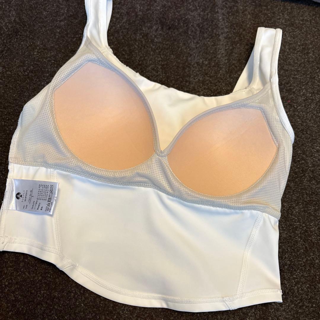 SUKALA スカーラ フラワーレースブラトップ S オフホワイト