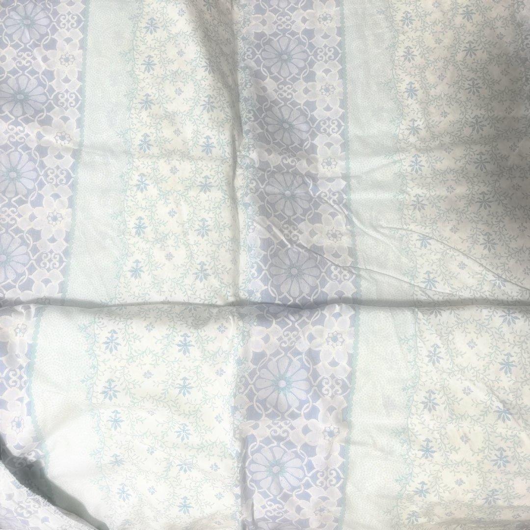 LANVIN 掛け布団 カバー　枕カバー　シーツ　3点セット　Sサイズ 水色