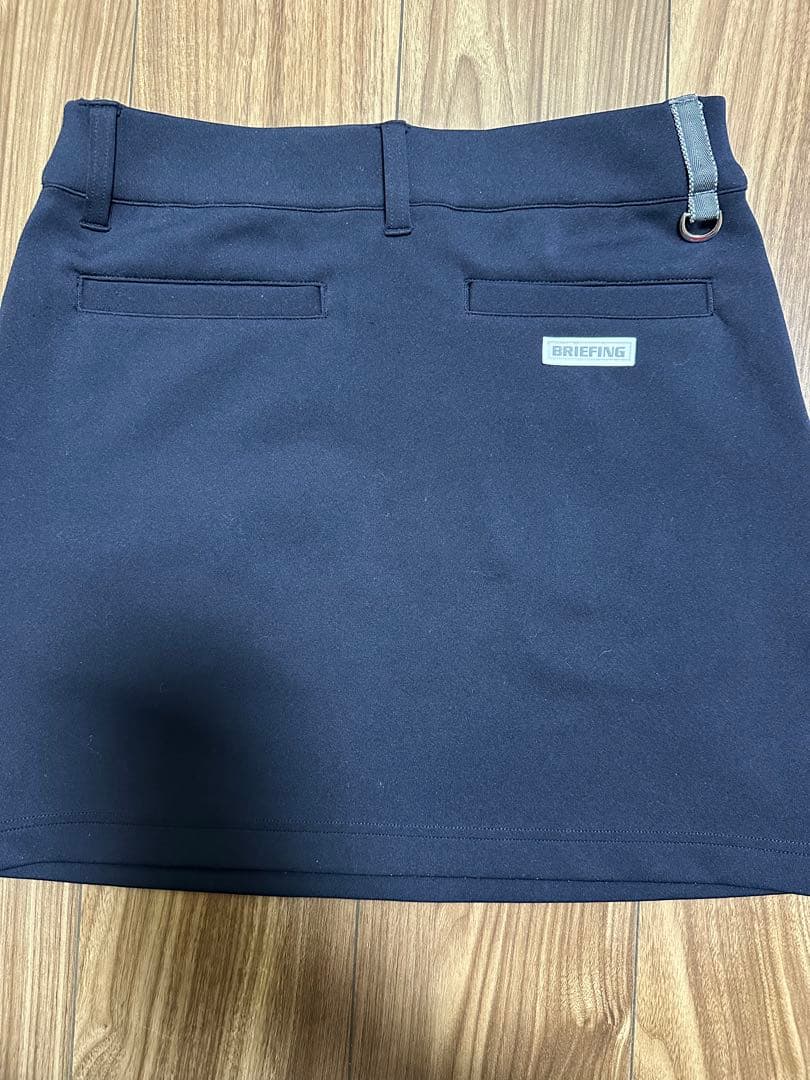 【美品】BRIEFING ネイビー スカート レディース S