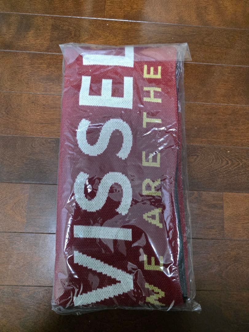 ヴィッセル神戸 2冠記念 シャーレ×カップ ニットタオルマフラー