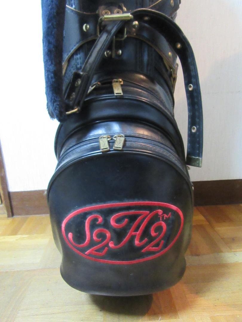 ★希少★レトロ★キャロウェイ★Callaway S2H2★ゴルフバック★黒★