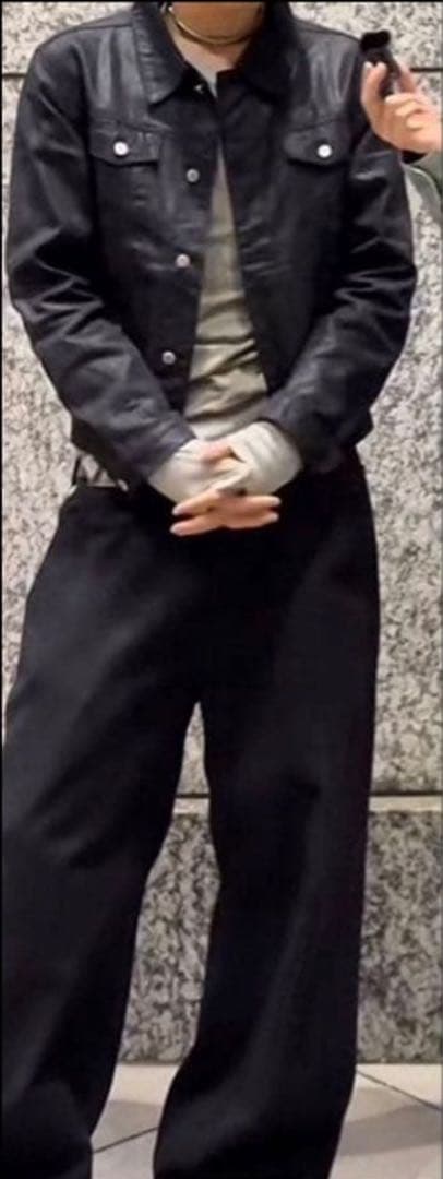 DECOROSO コーティングデニムジャケット 01