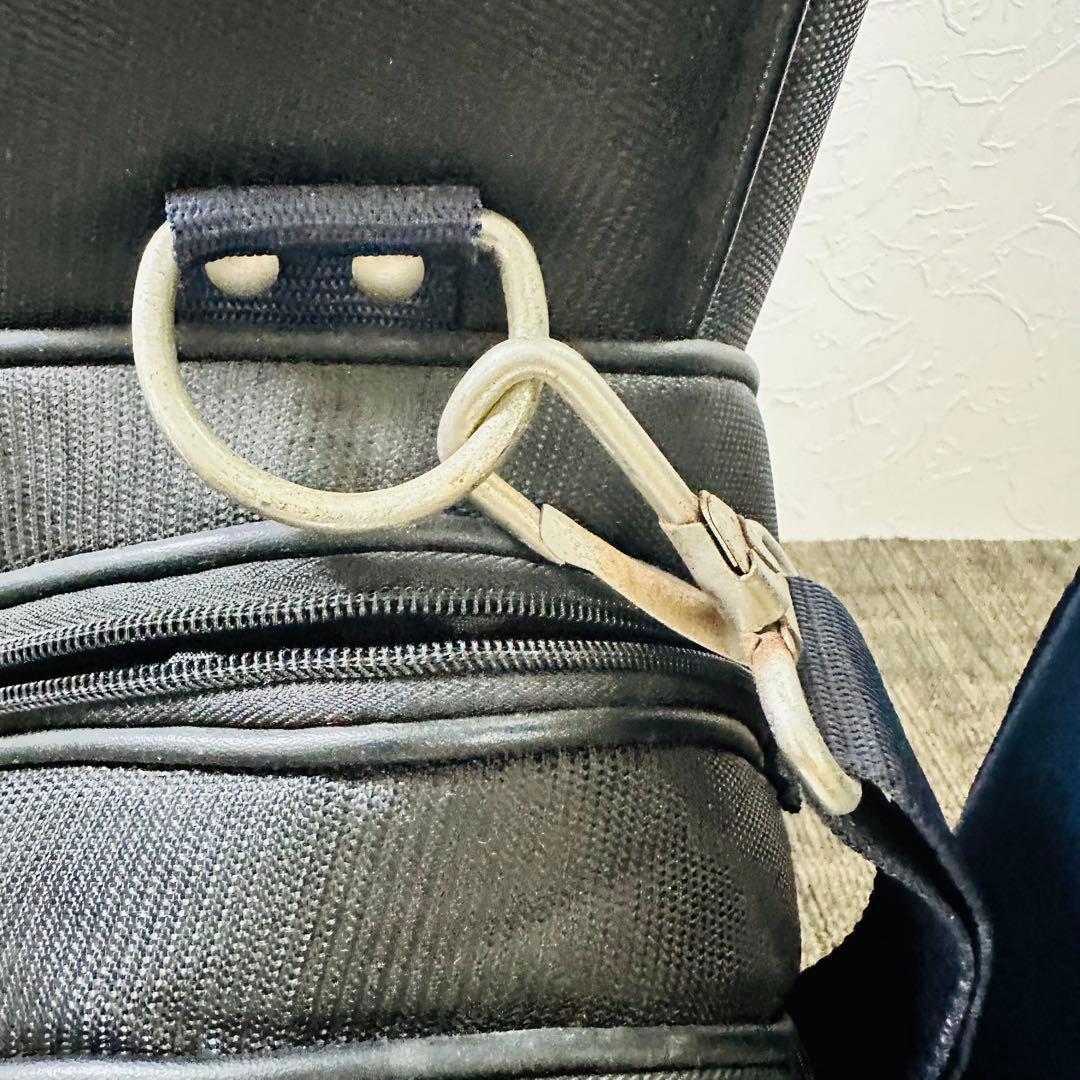 PERSON’S ゴルフバッグブラック 6分割収納 カラフルロゴ入り パーソンズ