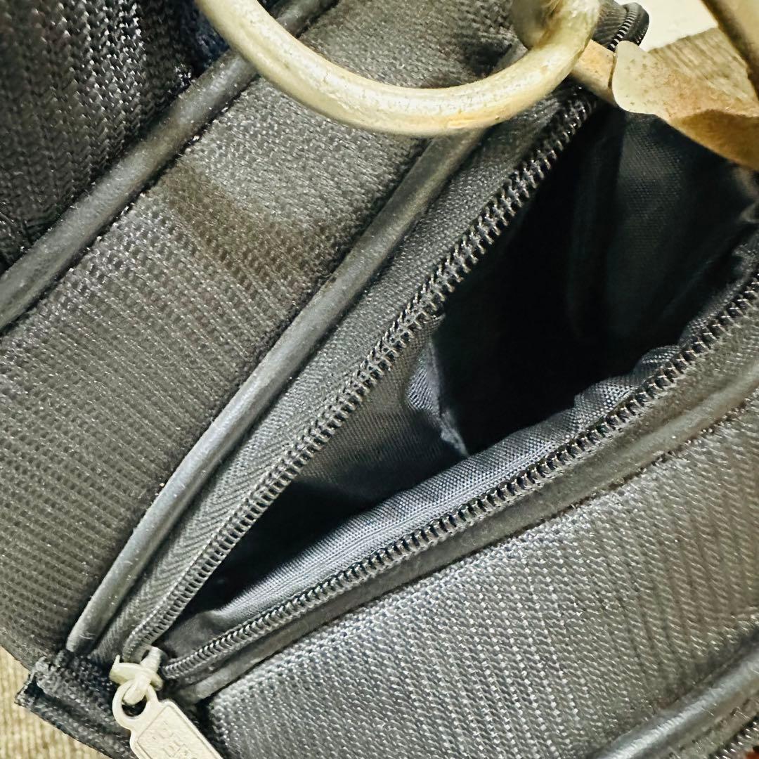 PERSON’S ゴルフバッグブラック 6分割収納 カラフルロゴ入り パーソンズ