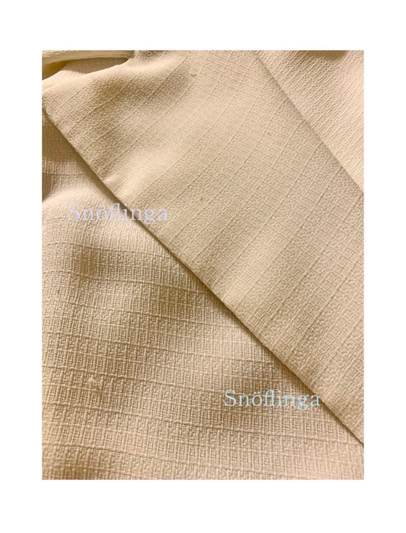 リネン　開衿　シャツワンピース　ロング