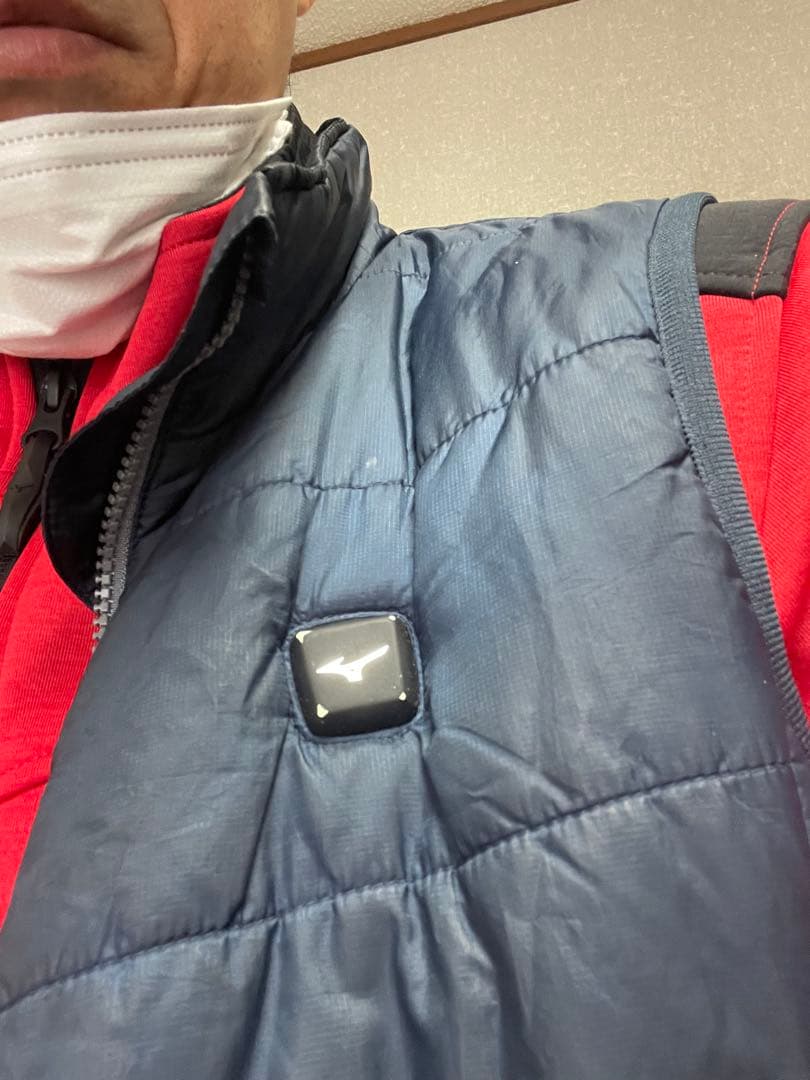 ミズノ 電気ベスト バッテリー２点付き