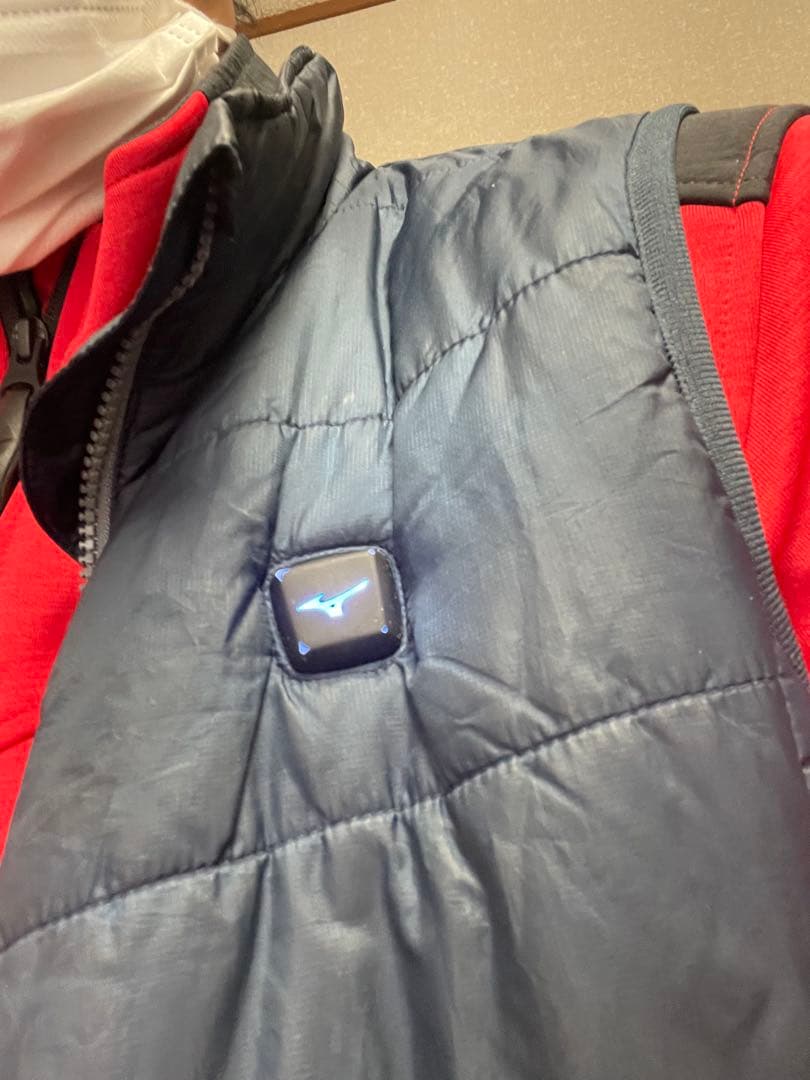 ミズノ 電気ベスト バッテリー２点付き