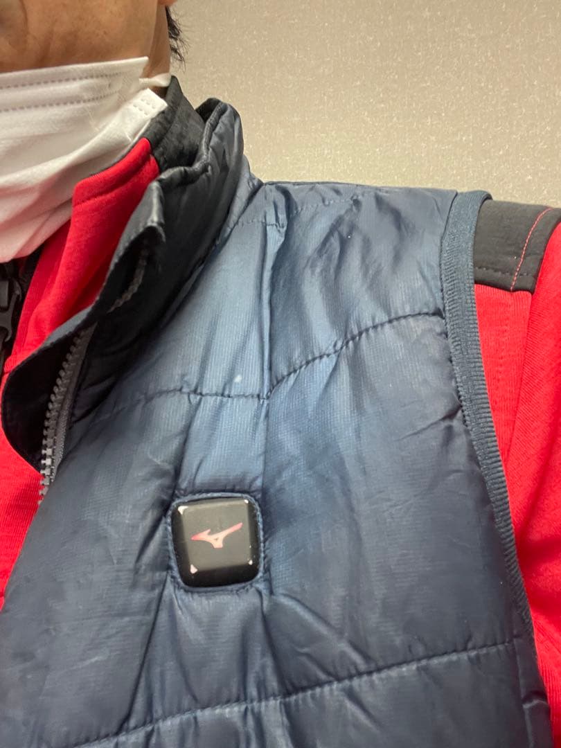 ミズノ 電気ベスト バッテリー２点付き