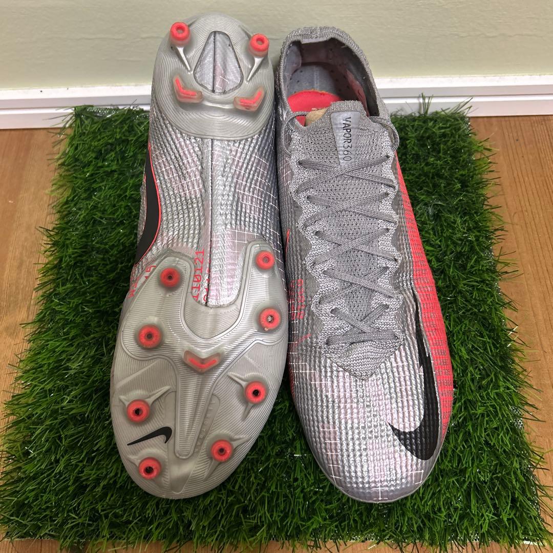 Nike Vapor 14 シルバー/レッド