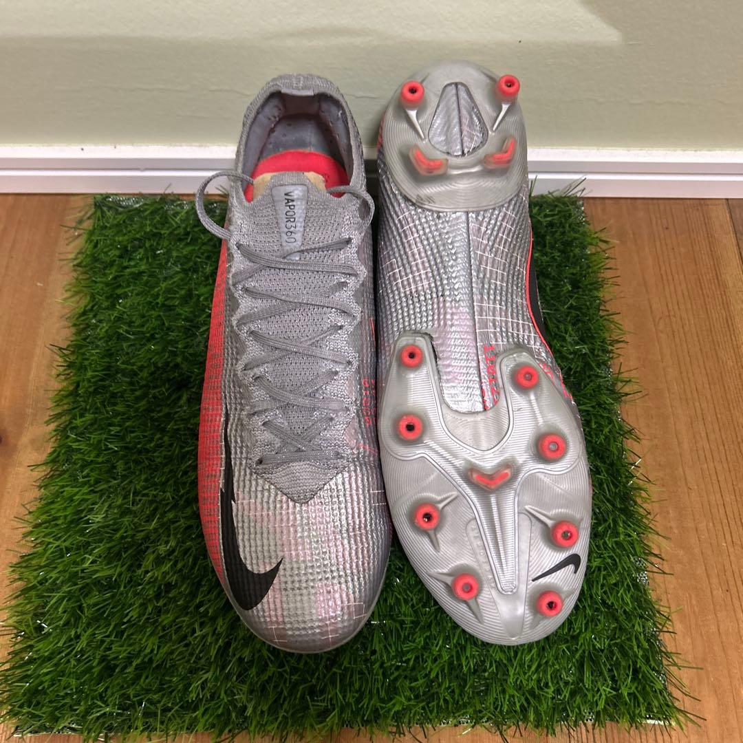 Nike Vapor 14 シルバー/レッド