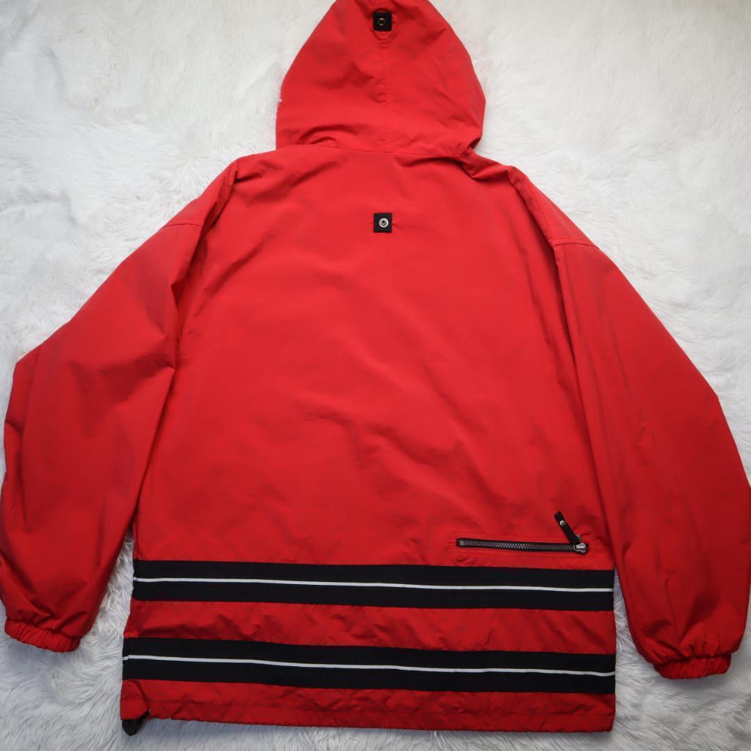 NHS サンタクルーズ スノーボード 90s アノラックジャケット ハーフジップ