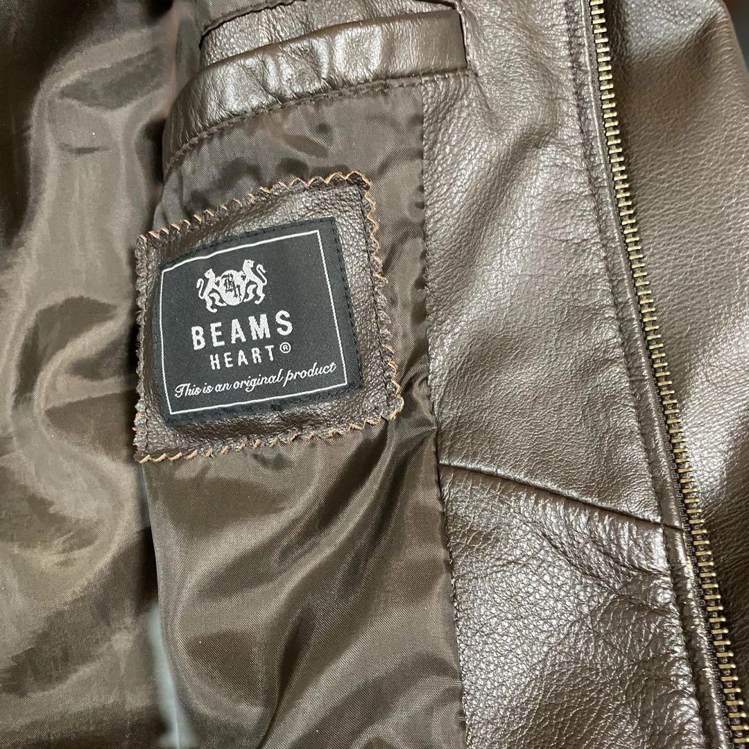 革ジャケット( BEAMS HEART )